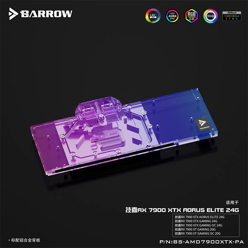 كتلة مياه بارو لجيجابايت RX 79 - مراجعة Rx 7900 Xt 20Gb وسعره