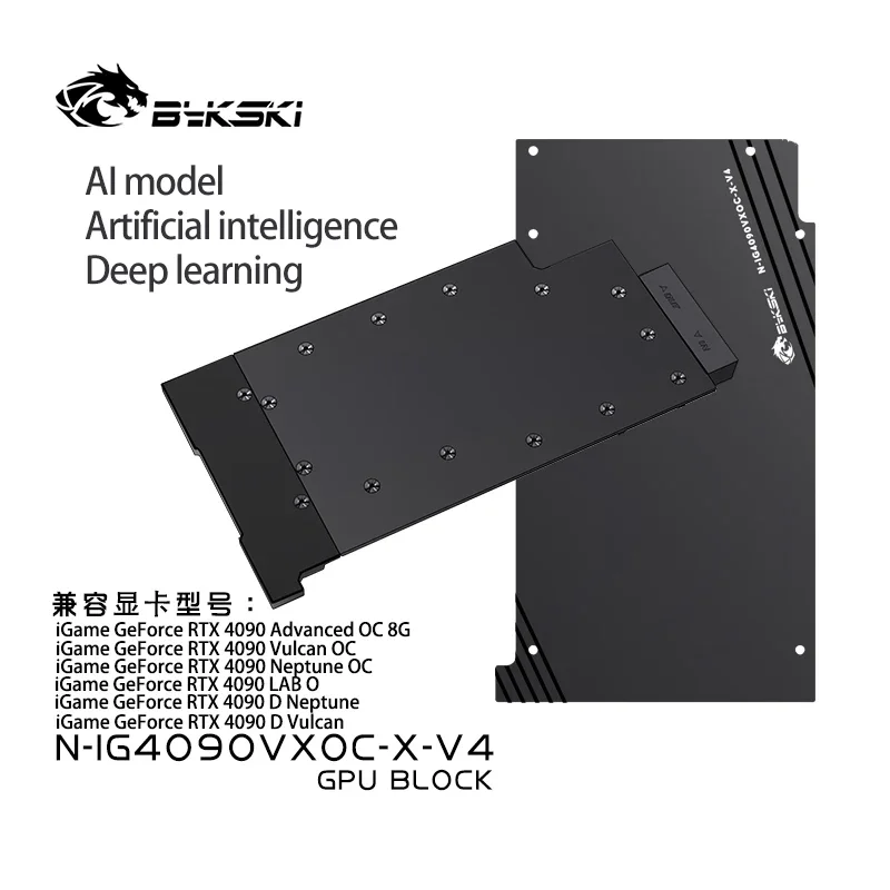 مكعب تبريد وحدة معالجة الرسوما - مراجعة Rtx 4090 Water Block Full Cover وسعره